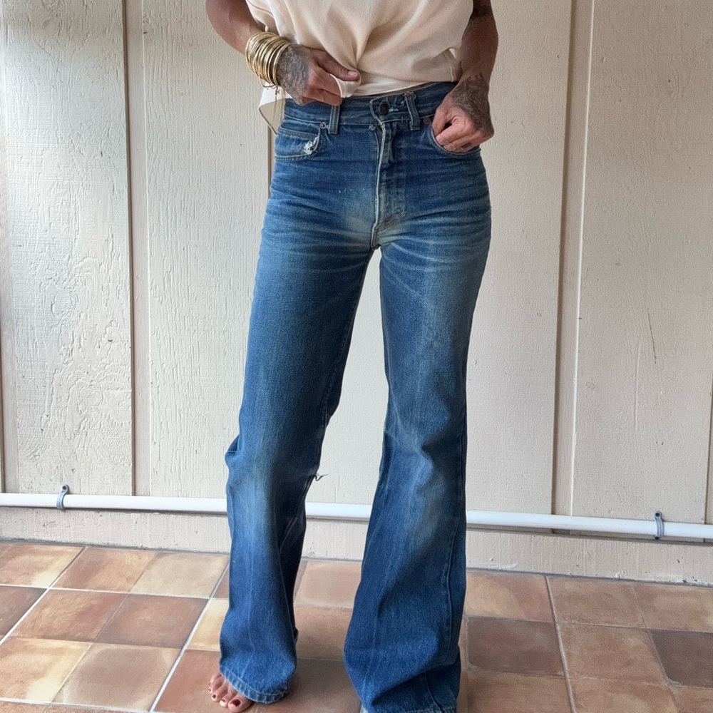 Vintage Levi's Bell Flare 521 Jeans 25